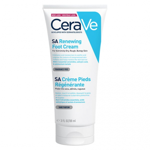 CeraVe SA Renewing Foot Cream Κρέμα Ποδιών 88ml